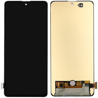 Дисплей для Samsung A715 Galaxy A71 2020 черный, с широкими рамками сенсора OLED Хайкопия 19006 фото