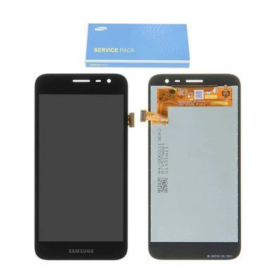 Дисплей для Samsung J260 Galaxy J2 (2018) чорний (GH97-22242A) Оригінал 22183 фото