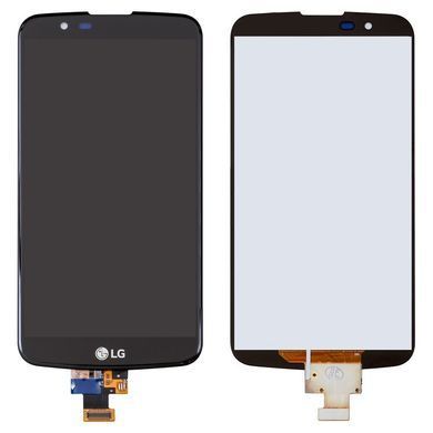 Дисплей для LG K10TV K410TV, K10TV K430TV з мікросхемою чорний 22648 фото