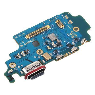 Нижня плата для Samsung G998B Galaxy S21 Ultra 5G з роз'ємом зарядки, Type-C, з Sim-конектором, мікрофоном, мікросхемою, Оригінал Китай 24516 фото