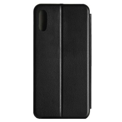 Чехол-книжка Premium Case под кожу Huawei Y6 Pro (2019) черный 25252 фото