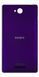 Задня кришка для Sony C2305 Xperia C фіолетова Оригінал Китай 04321 фото 1