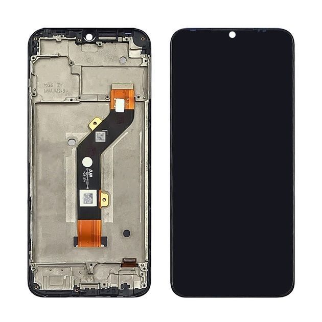 Дисплей для Tecno Spark Go 2022 (KG5m) з рамкою чорний 29185 фото