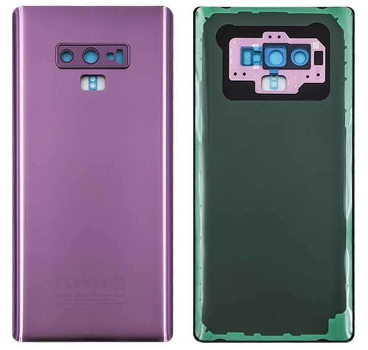 Задняя крышка для Samsung N960F Galaxy Note 9 фиолетовая, Оригинал Китай со стеклом камеры 24401 фото