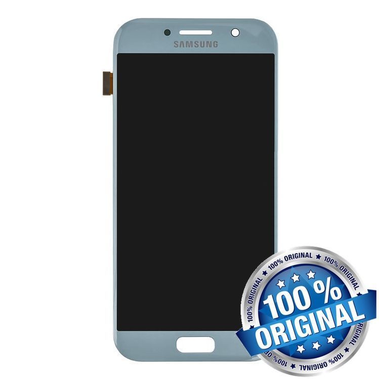 Дисплей для Samsung A720F Galaxy A7 (2017) голубой (GH97-19723C) Оригинал 07154 фото