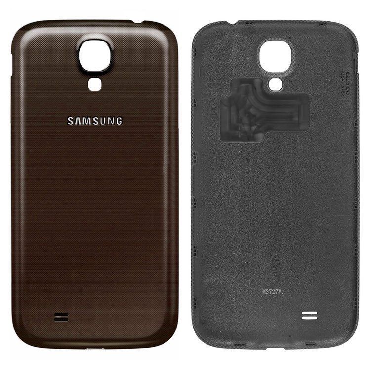 Задняя крышка для Samsung I9500 Galaxy S4, I9505 Galaxy S4 коричневый 05730 фото