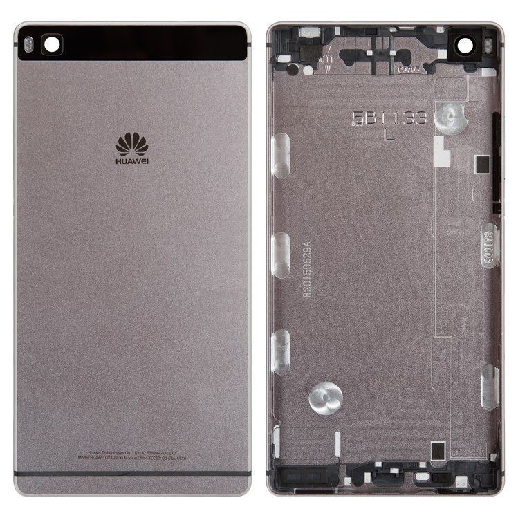Задняя крышка Huawei P8 (GRA-UL10) Premium Dual Sim черная 09706 фото