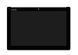 Дисплей для Asus ZenPad 10 Z300M,Z300CNL,Z301ML,Z301MFL чорний, з жовтим шлейфом 22534 фото