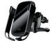 Автотримач з безпровідною зарядкою Baseus Wireless Charger Rock-Solid Electric Holder (WXHW01-01) чорний 20292 фото 2