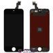 Дисплей для Apple iPhone 5C чорний 04217 фото 1