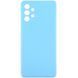 Задняя крышка для Samsung A325 Galaxy A32 2021 синяя, Awesome Blue 32916 фото 1