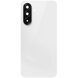 Задняя крышка для Samsung A366 Galaxy A36 белая, White со стеклом камеры 34018 фото