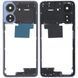 Рамка корпусу для Xiaomi Redmi 13C, Poco C65 фіолетова, Purple зі склом камери 32415 фото