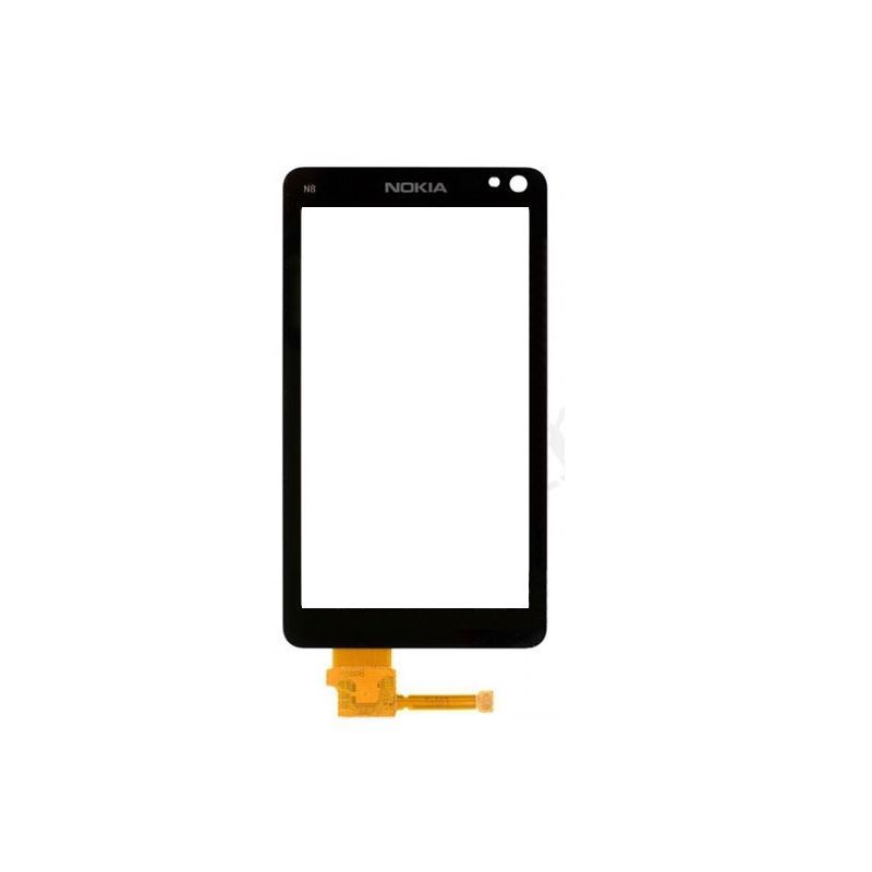 Сенсор (тачскрин) Nokia N8-00 черный Оригинал Китай 01674 фото