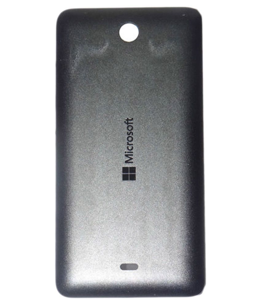 Задняя кришка для Microsoft (Nokia) Lumia 430 Dual Sim (RM-1099) черная 07333 фото