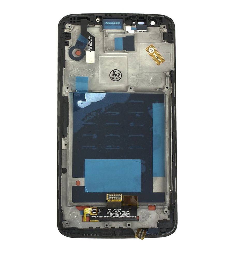 Дисплей для LG D802 G2, D805 G2 с рамкой черный 03134 фото