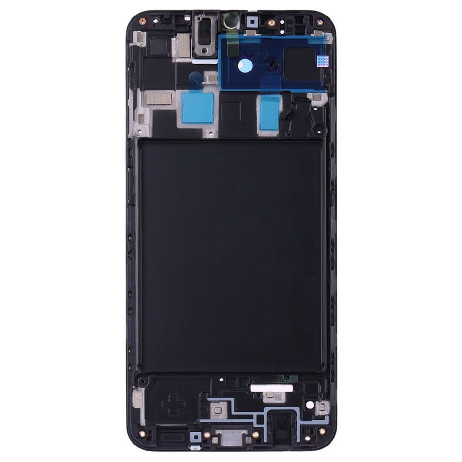 Рамка дисплея для Samsung A205F Galaxy A20 2019 чорна 20396 фото