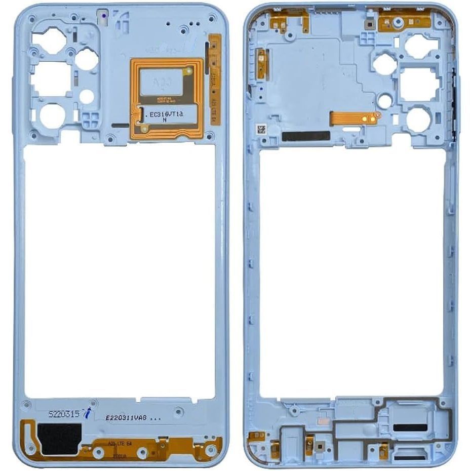 Рамка корпуса Samsung A235 Galaxy A23 синяя 33820 фото