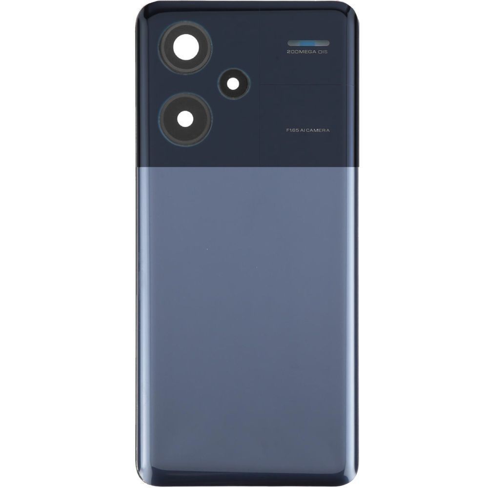 Задня кришка для Xiaomi Redmi Note 13 Pro+ 5G зі склом камери синя 31609 фото