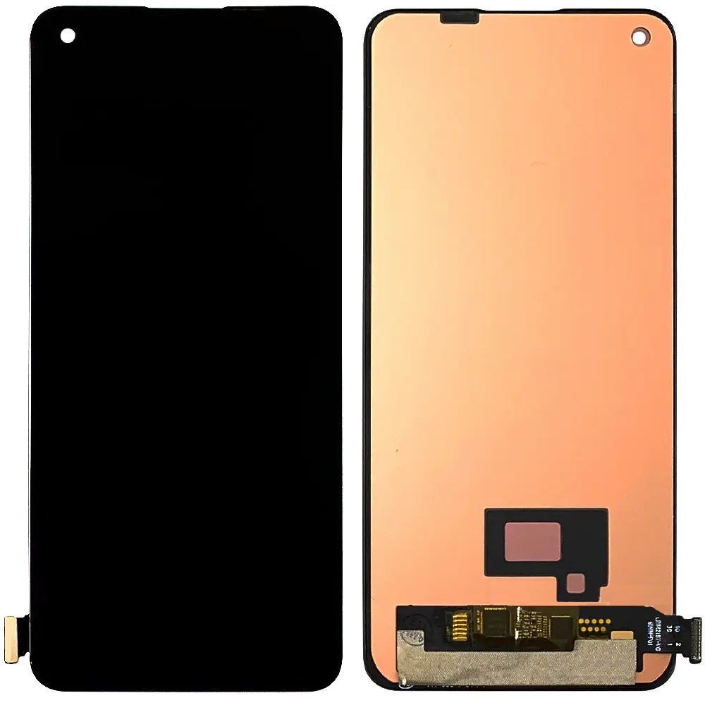 Дисплей для OnePlus 8T, OnePlus 9R черный OLED Хайкопия 33416 фото