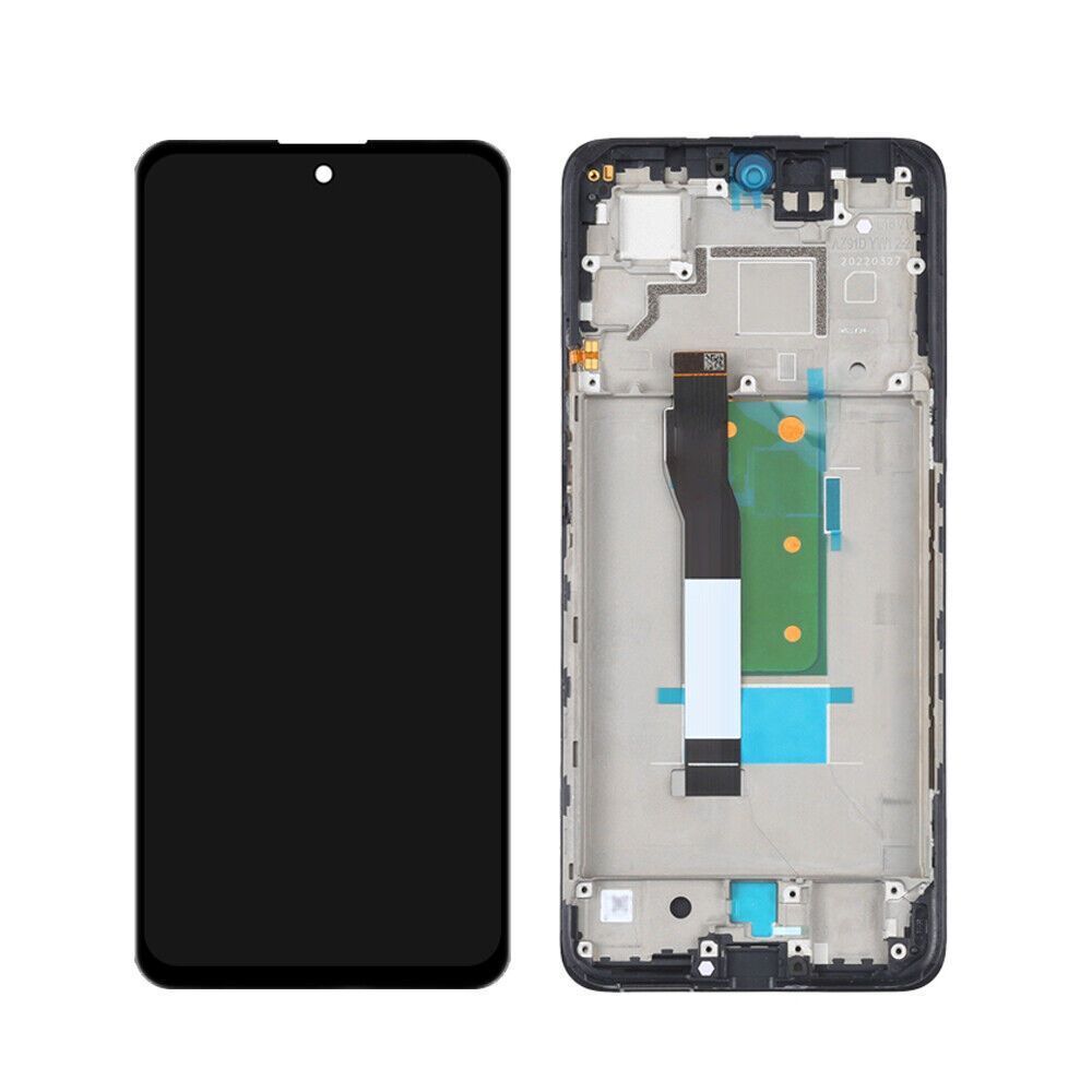 Дисплей для Xiaomi Poco X4 GT, Redmi Note 11T Pro черный IPS (разборка) 28547 фото