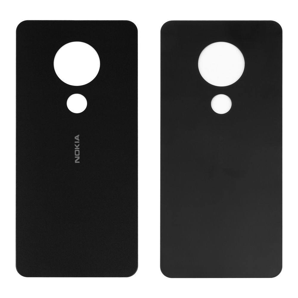 Задняя кришка для Nokia 7.2 TA-1181, черная 25429 фото