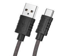 Кабель Borofone BX52 Type-A - Type-C 1м 3A черный 25838 фото