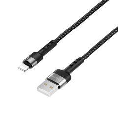 Кабель Borofone BX34 Type-A - Lightning 1м 2.4A черный 28001 фото