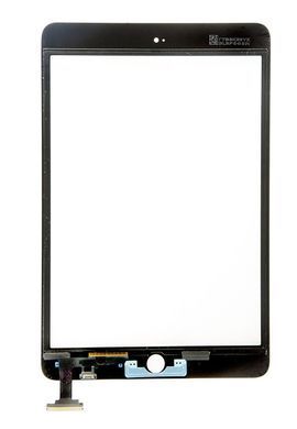 Сенсор (тачскрин) Apple iPad Mini A1432, A1454, A1455, iPad Mini 2 Retina A1489, A1490, A1491 черный копия высокого качества 20839 фото
