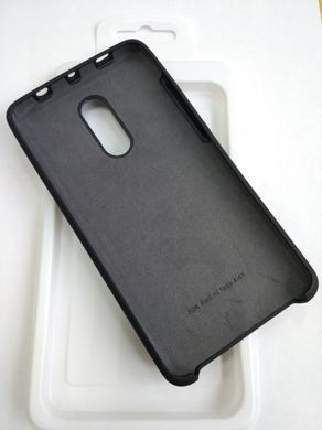 Чехол силиконовый Silicone Cover для Xiaomi Redmi Note 4X Черный 09447 фото