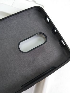 Чехол силиконовый Silicone Cover для Xiaomi Redmi Note 4X Черный 09447 фото