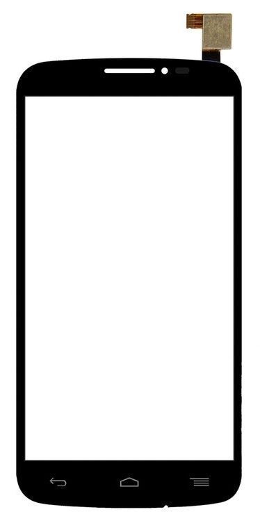 Сенсор (тачскрин) Alcatel One Touch 7040 POP C7, 7041D, 7042 черный 05151 фото