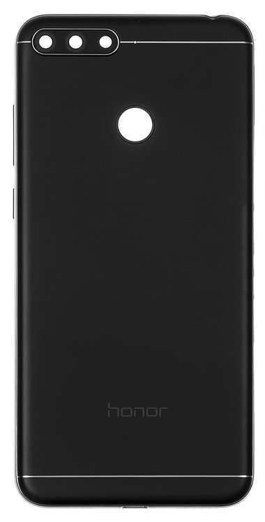 Задняя крышка для Huawei Honor 7A Pro (AUM-L29, AUM-L41) черная, без стекла камеры 11689 фото