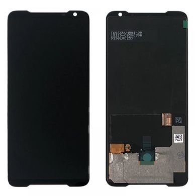 Дисплей для Asus ROG Phone 2 (ZS660KL) чорний, Amoled, Оригінал Китай 22494 фото