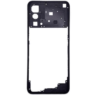 Рамка корпусу OnePlus Nord CE 5G черная, Charkoal Ink со стеклом камеры 33617 фото