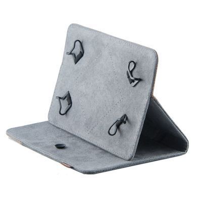 Чехол-книжка Lagoda Clip stand 9-10 латте-грей 13864 фото