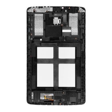 Дисплей для LG V400 G Pad 7.0, V410 з рамкою чорний 07054 фото