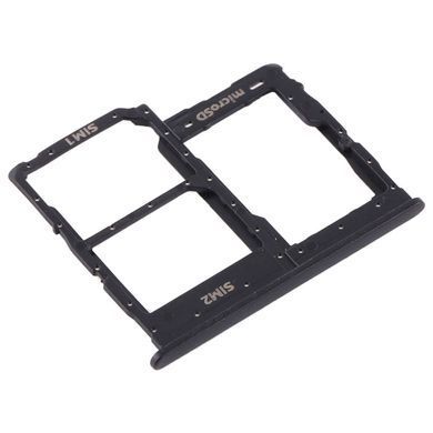 Тримач Sim-карти та карти пам'яті Samsung A013F Galaxy A01 Core чорний 22313 фото