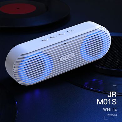 Портативная Bluetooth колонка JoyRoom JM-M01S белая 13817 фото