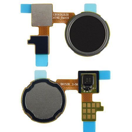 Шлейф LG H791 Nexus 5X со сканером отпечатка пальца, черного цвета 09052 фото