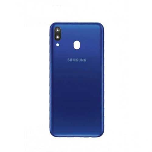 Задня кришка для Samsung M205 Galaxy M20 (2019) синя, Оригінал Китай, зі склом камери 21271 фото