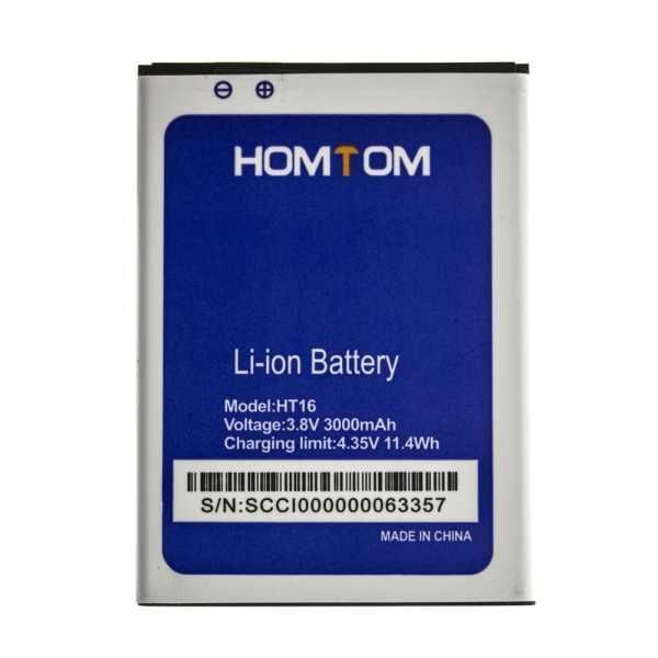Аккумулятор Homtom HT16, HT16 Pro 3000mAh 21644 фото