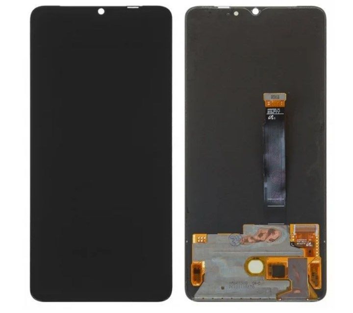 Дисплей для Realme X2 Pro черный, TFT, без функции отпечатка пальца 22097 фото