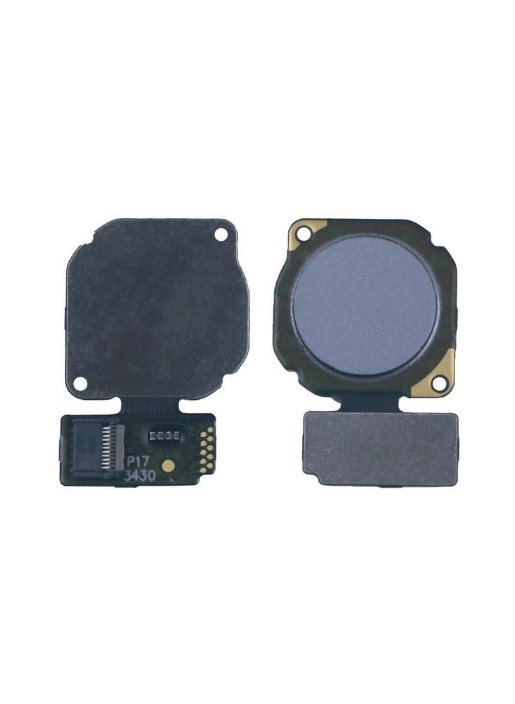 Шлейф для Huawei Honor 10 Lite HRY-LX1, P Smart 2019 POT-L21, POT-LX1, Y6 2019 MRD-LX1, P Smart Z STK-LX1 зі сканером відбитка синього кольору, Sapphire Blue 15350 фото