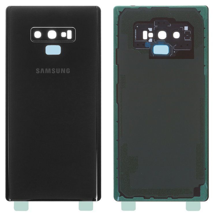 Задняя крышка для Samsung N960F Galaxy Note 9 черная, Оригинал Китай со стеклом камеры 24402 фото