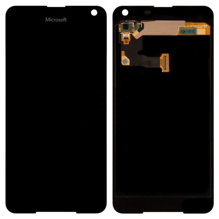 Дисплей для Microsoft (Nokia) Lumia 650 RM-1152, RM-1154 черный 07256 фото