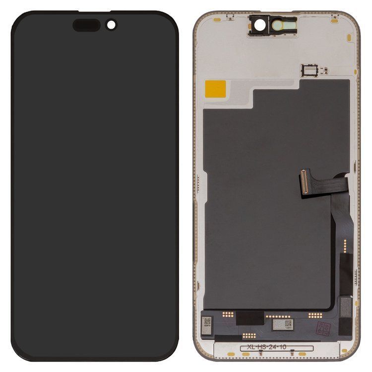 Дисплей для Apple iPhone 15 Pro Max черный 120Hz (без ошибки) GXQC-OLED SOFT Хайкопия 33115 фото
