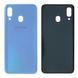 Задняя крышка для Samsung A405 Galaxy A40 2019 голубая 13375 фото 1