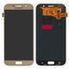 Дисплей для Samsung A720F Galaxy A7 (2017) золотой (GH97-19723B) Оригинал 07155 фото 2