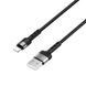 Кабель Borofone BX34 Type-A - Lightning 1м 2.4A черный 28001 фото 1
